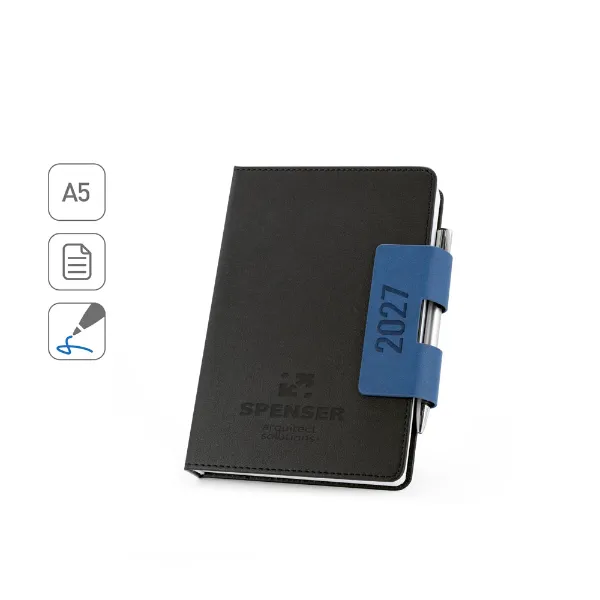 Agenda personalizada 14 x 20 cm com caneta inclusa Agenda personalizada 14 x 20 cm com caneta inclusa